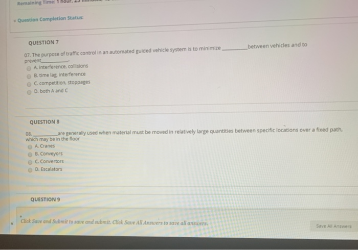 Question Completion Status: QUESTION 5 05. An is