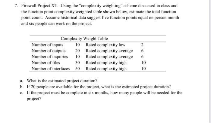 7. Firewall Project XT. Using the complexity