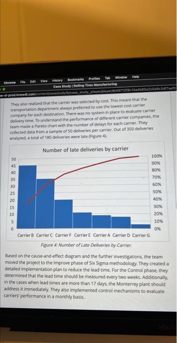 Rolling Tires Manufacturing Using Six Sigma