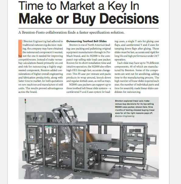 Please read the article titled Time to Market a