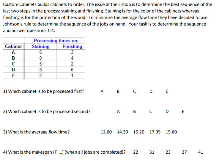 PLEASE SHOW WORK OR EXPLAIN PLEASE Custom