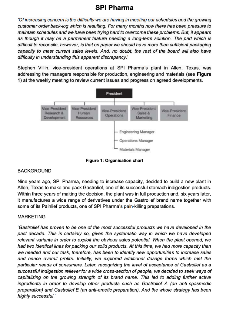 Question: Case Study c. What recommendations