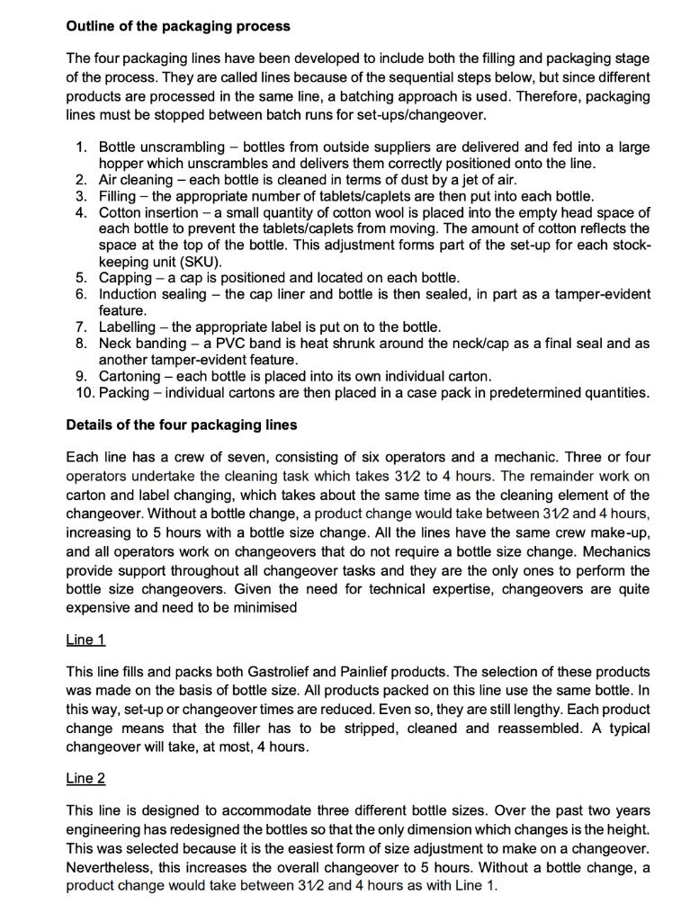 Question: Case Study c. What recommendations