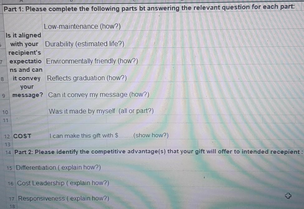 You have previously completed an assignment in