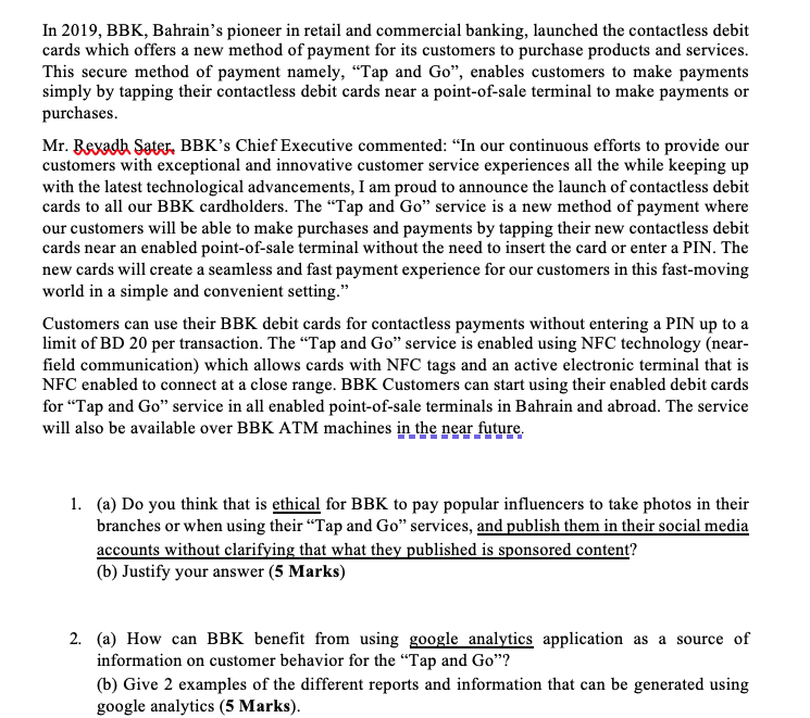 In 2019, BBK, Bahrain's pioneer in retail and