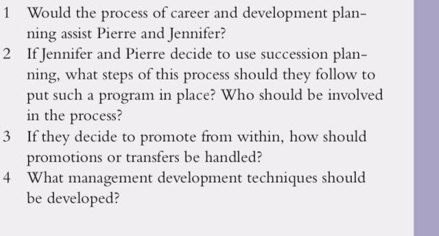 1 Would the process of career and development