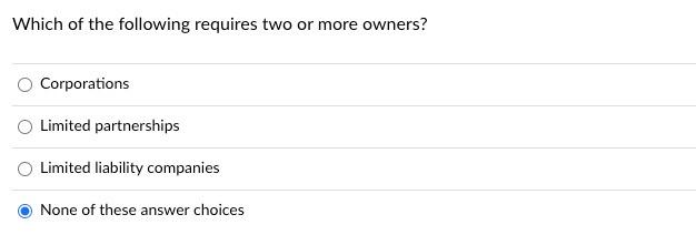 Is that the correct answer? Which of the