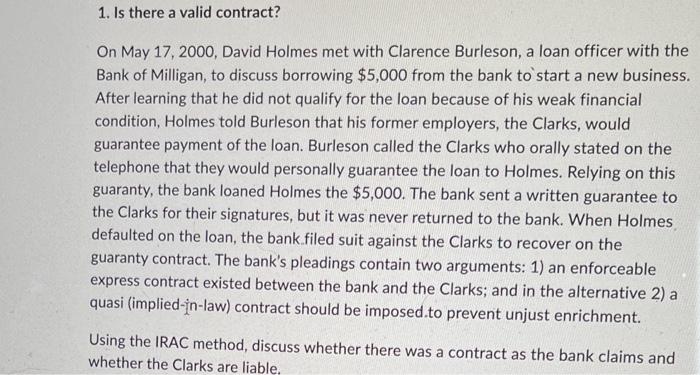 Instructions Answer the following case problems