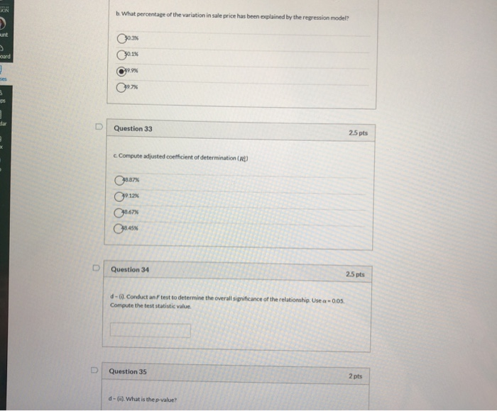 please help me thanks A regression analysis was