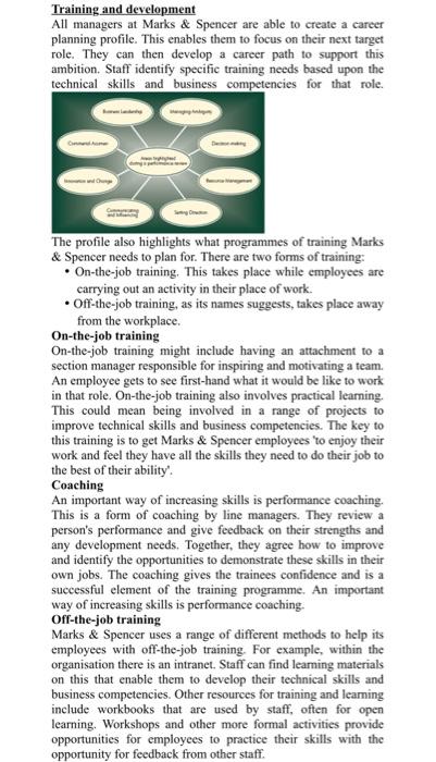 Task 1: Read the Case Study 'Marks \& Spencer'