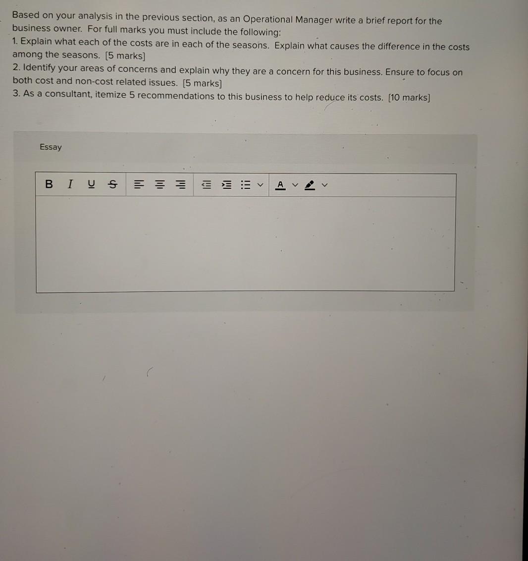 21 Develop a production plan and calculate the