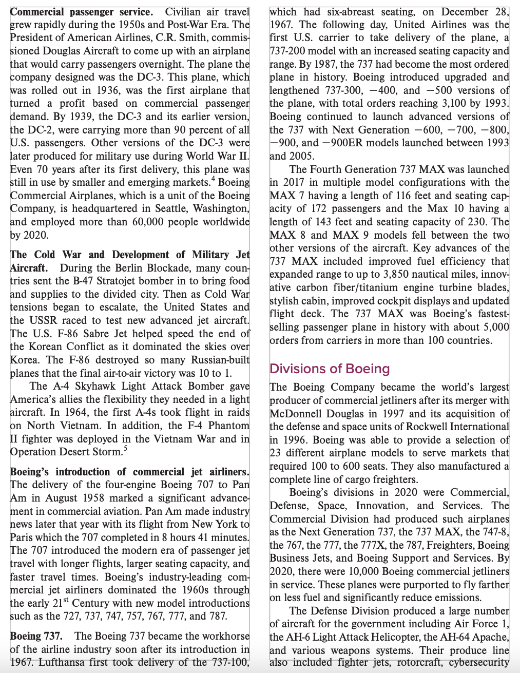 Boeing case study questions: 1. Prepare an IFAS