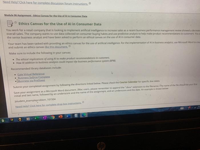 can anybody help with this? Ethics Canvas Date