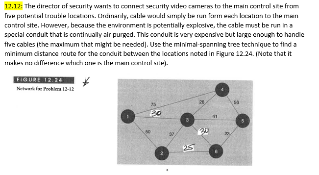 12.12: The director of security wants to connect