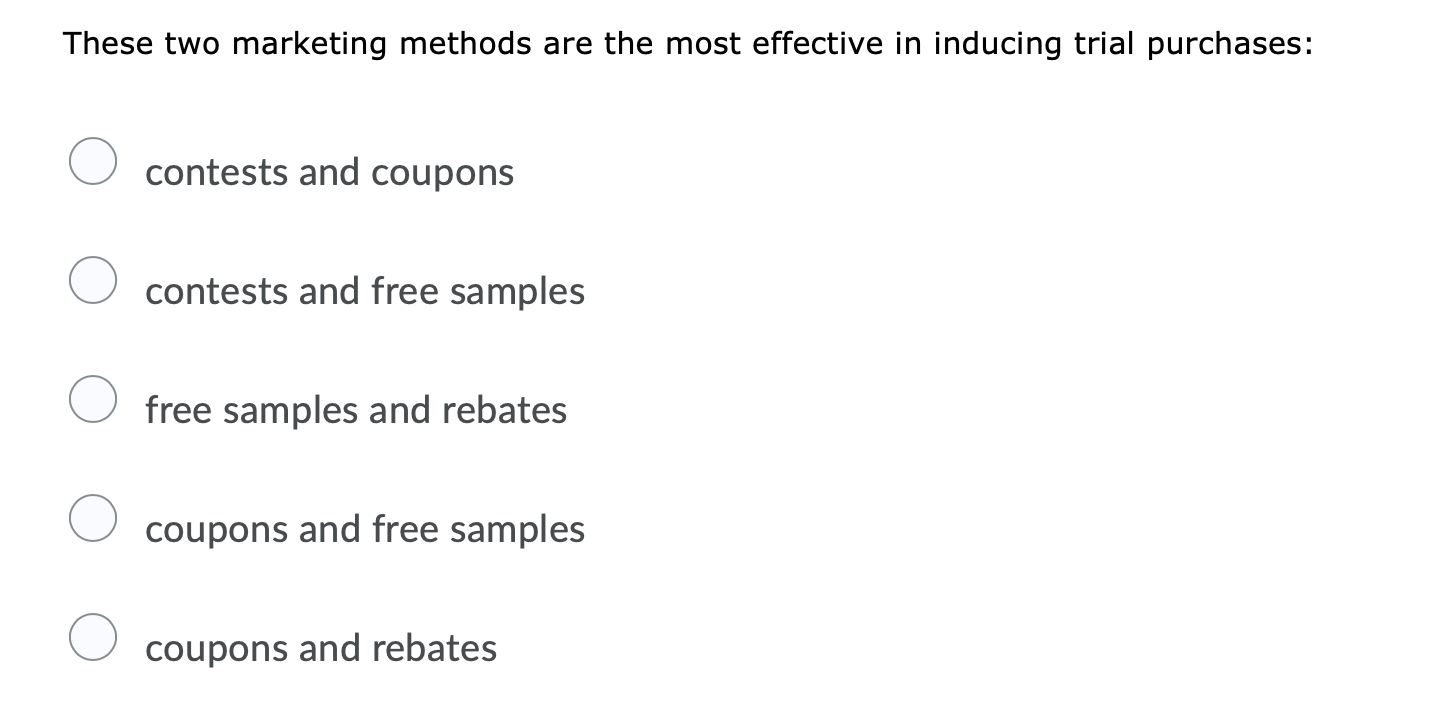 These two marketing methods are the most