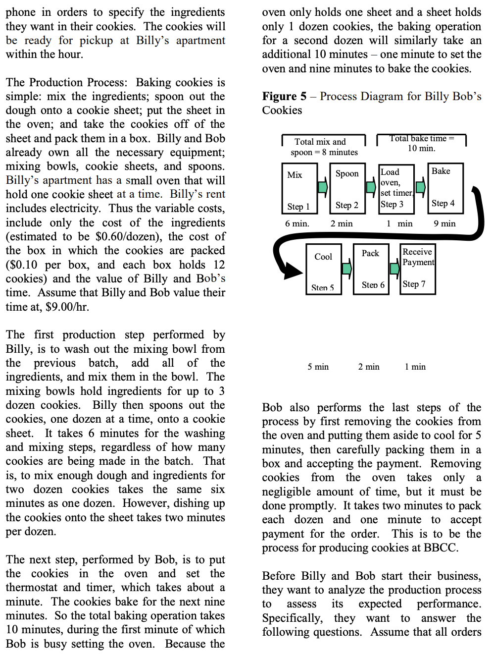 Please show clear steps. Scenario 1 Revisit Billy