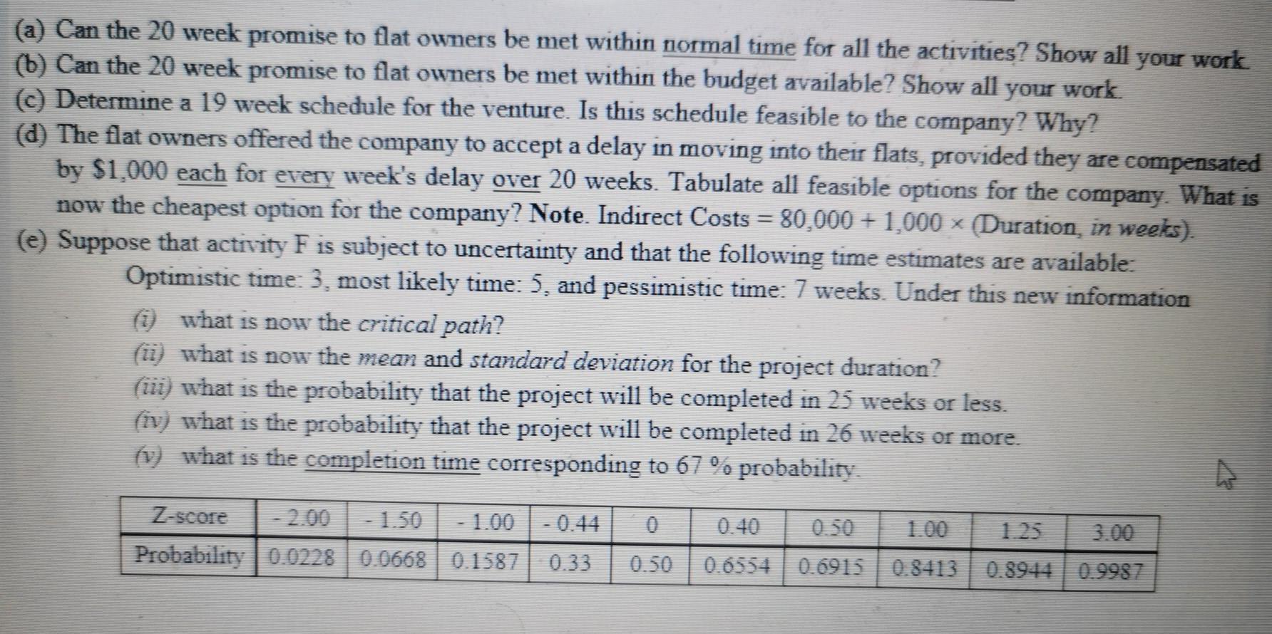 both are the same question A construction company