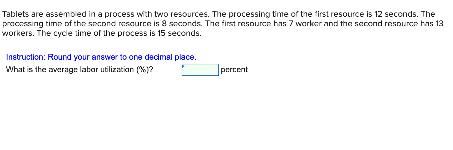 please write out formulas Tablets are assembled