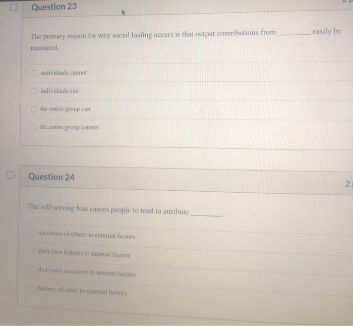 Question 21 The lengthy process by which a job is