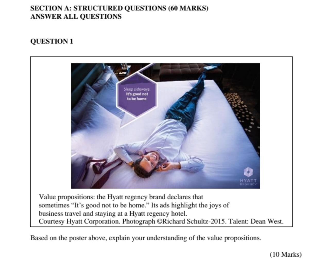 SECTION A: STRUCTURED QUESTIONS (60 MARKS) ANSWER