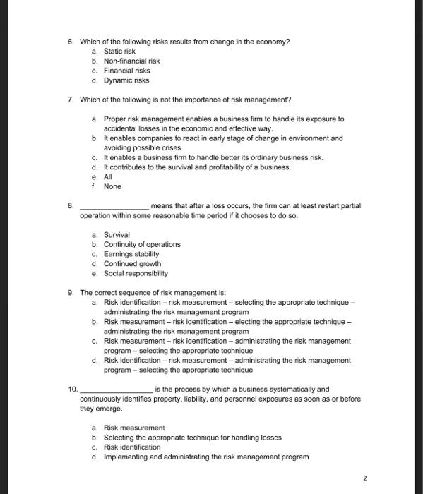 Section A Instructions: Select the correct