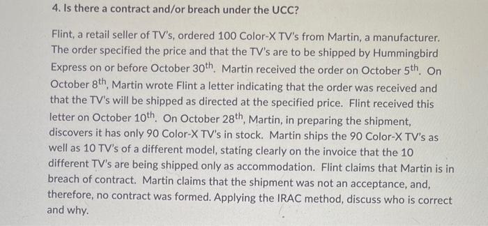 Instructions Answer the following case problems