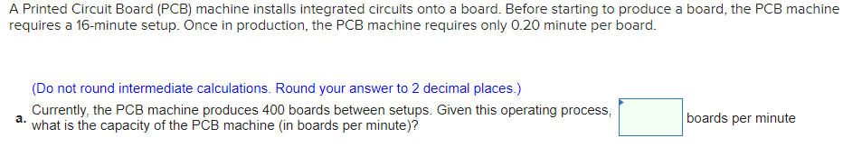 A Printed Circuit Board (PCB) machine installs