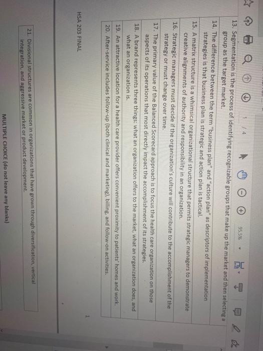 these are either true or false and please answer