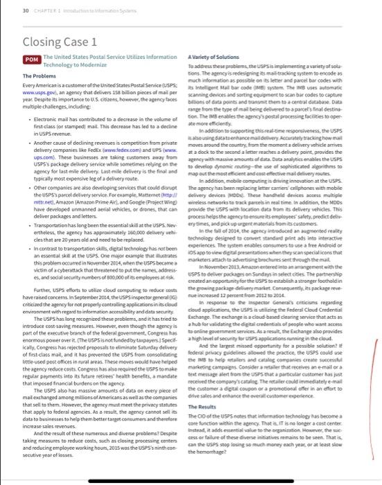 read the case and answer the questions please