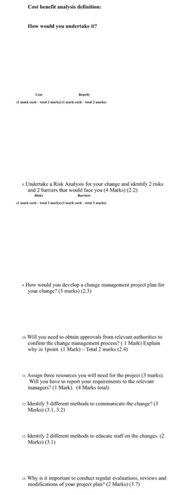 Scenariol: Please answer the questions below