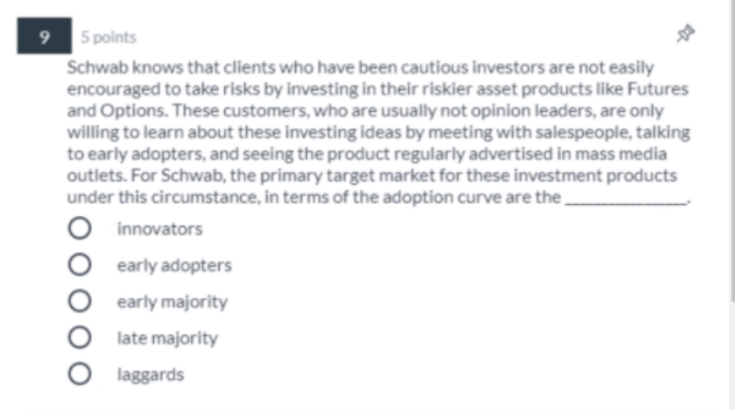 9 5 points Schwab knows that clients who have