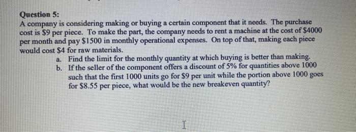 Consider the fc a. Based on the normal time, draw