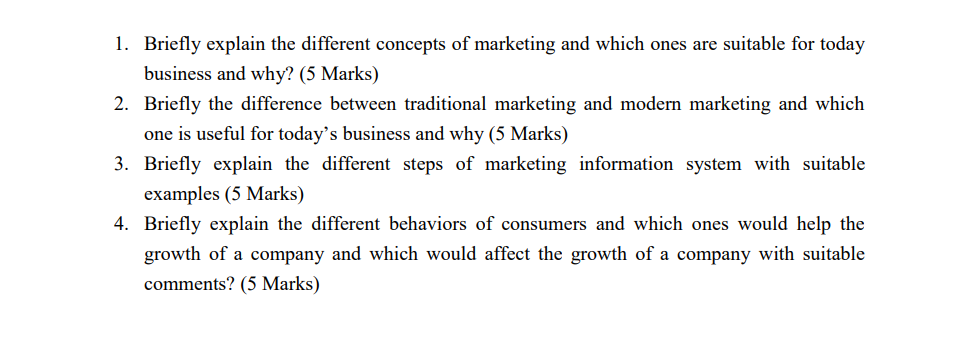 Answer the Questions below with your own words