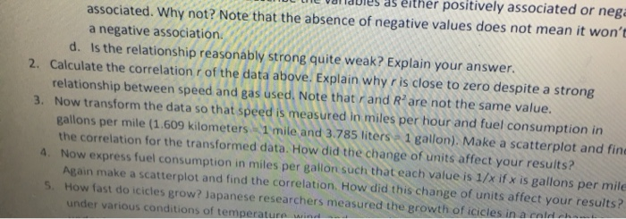Could you answer 1-4? i have the chart data in