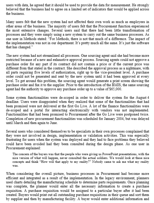 Post-mortem of the second phase: What were the