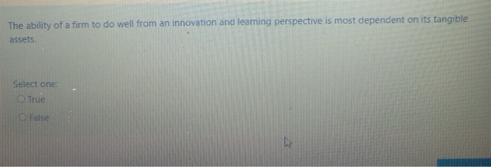 The ability of a firm to do well from an