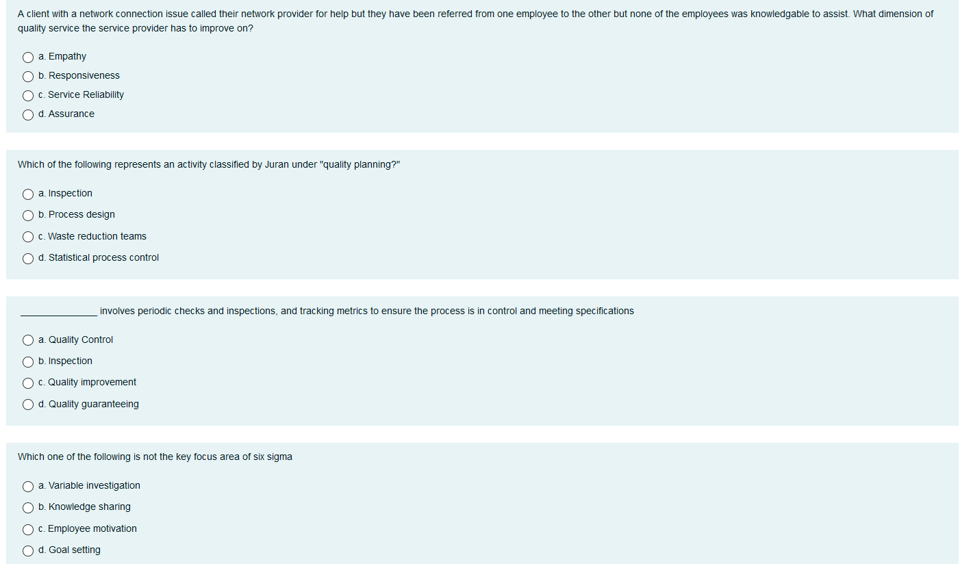 A client with a network connection issue called