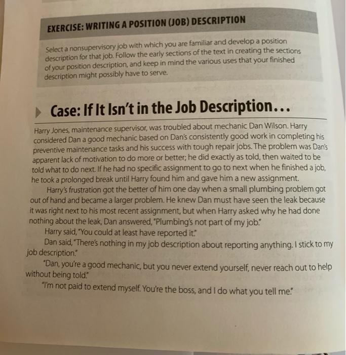 Briefly explain in your own words EXERCISE: