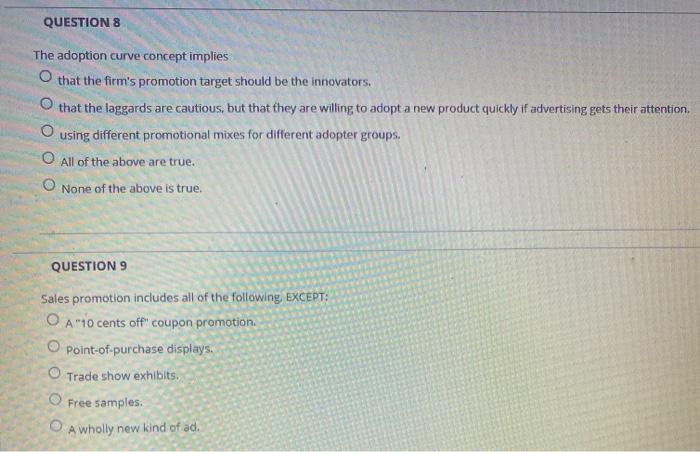 QUESTION 2 Jan's Subs maintains a frequent buyer