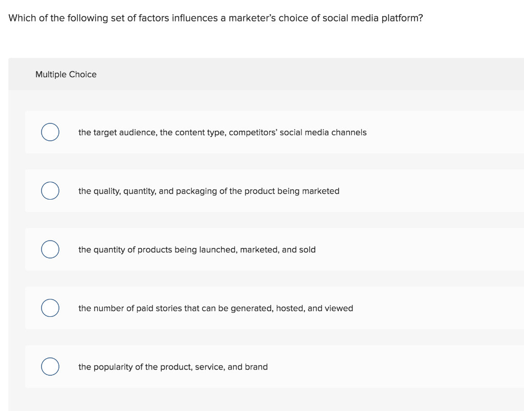 A type of visible marketing influence that