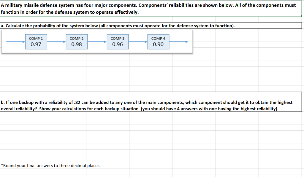 Please show the formula so that I understand how