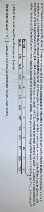 2. specify the mean absolute deviation and mean