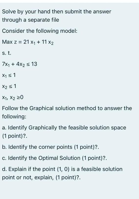 Solve by your hand then submit the answer through