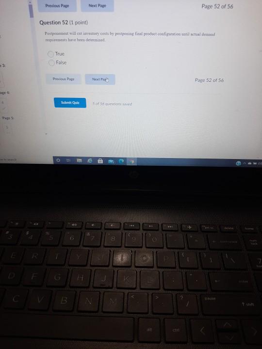 Previous Page Next Page Page 52 of 56 Question 52