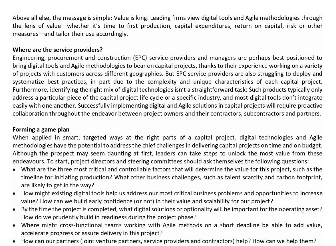 PROJECT QUALITY MANAGEMENT CASE STUDY QUESTION 1