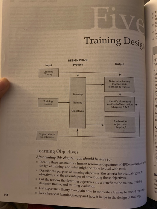 1. Select one of the objectives at the beginning