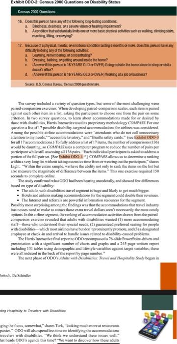 1. How did ODO operationalize the definition of