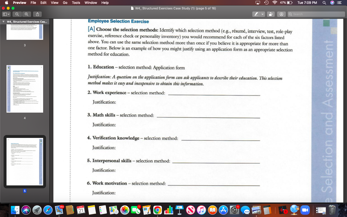 Preview File Edit View Go Tools W4 Structured