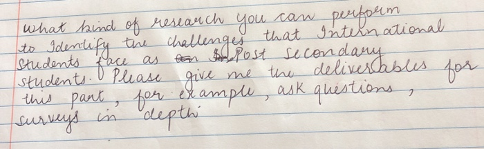 what kind of research you can perform to Identify