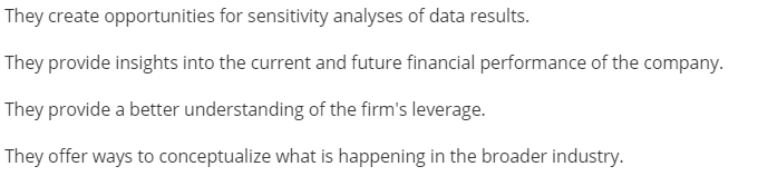 Why are tools such as Tobin's Q, EBIT (Earnings